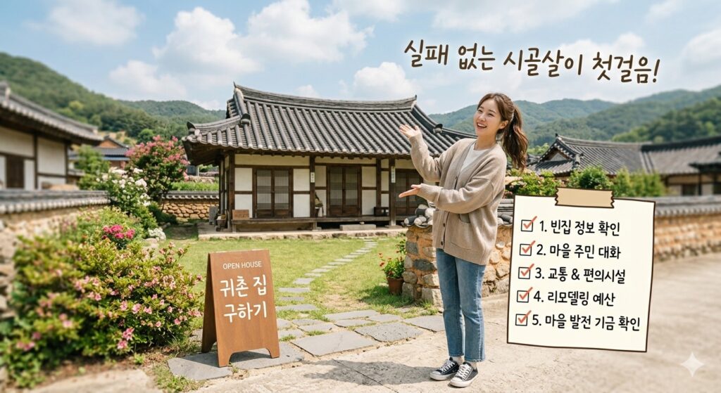 귀촌 집 구하기