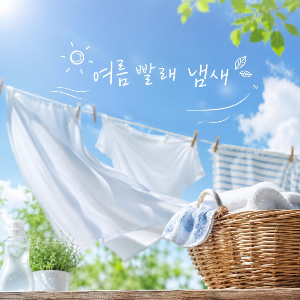 여름 빨래 냄새