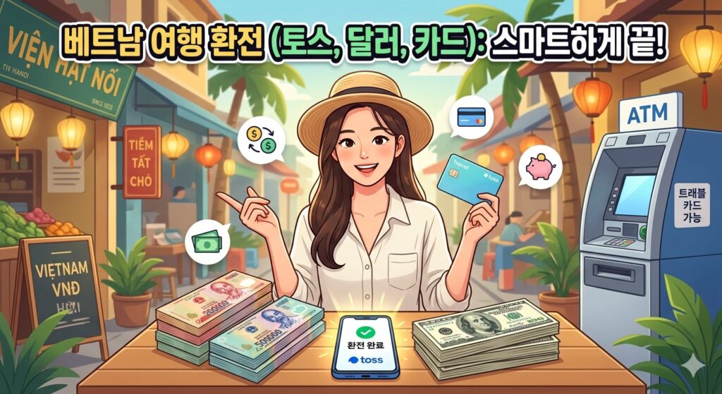 베트남 여행 환전 팁: 트래블 카드, 달러, 토스 활용 전략 (2026 최신)