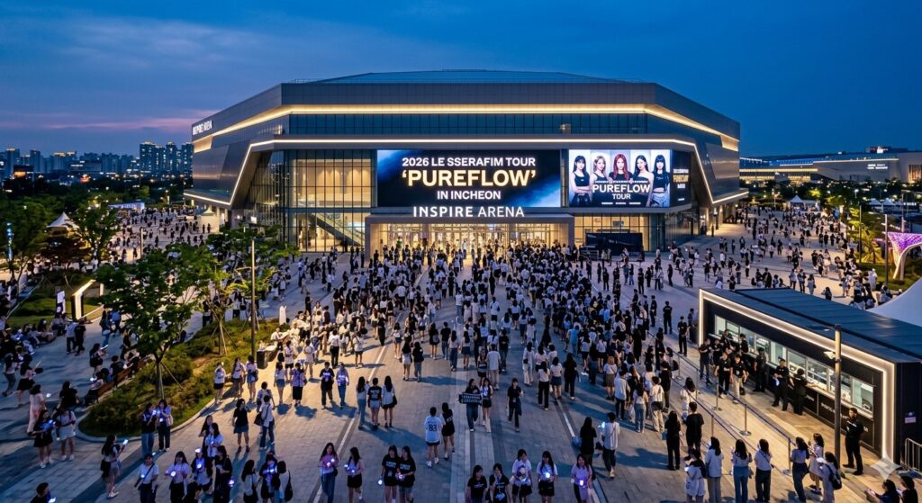 2026 LE SSERAFIM TOUR PUREFLOW IN INCHEON