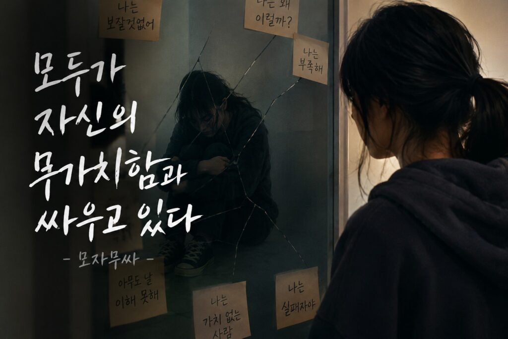 드라마 모두가 자신의 무가치함과 싸우고 있다(모자무싸)