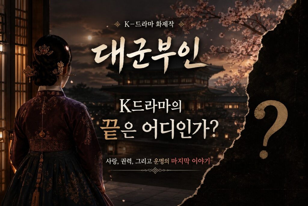 대군부인 K드라마의 끝은 어디인가?