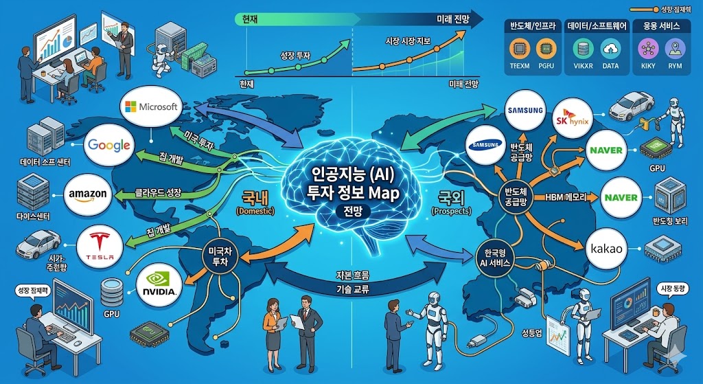 AI 국내외 투자정보,관련주 및 전망