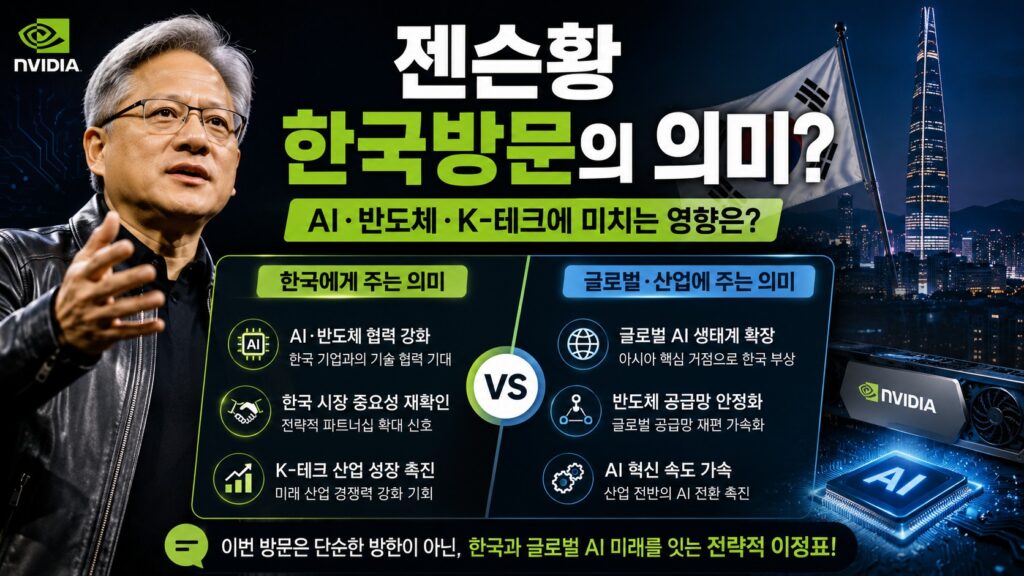 젠슨황 한국방문의