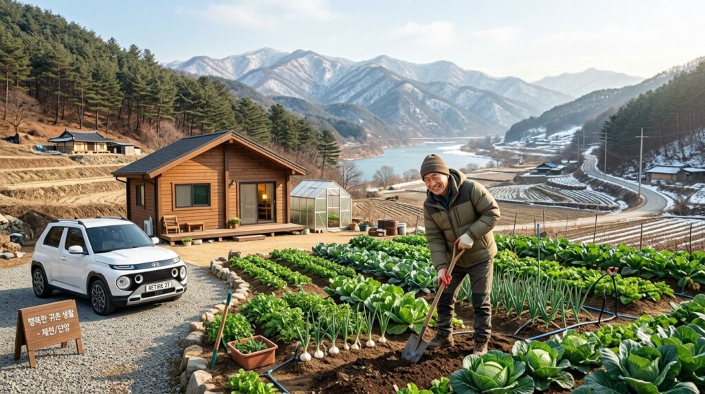 은퇴 후 귀촌지역