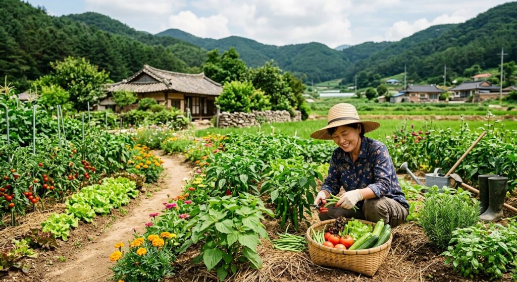 귀촌 텃밭 설계