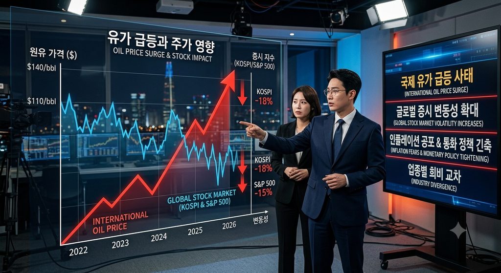 유가 급등과 주가 영향